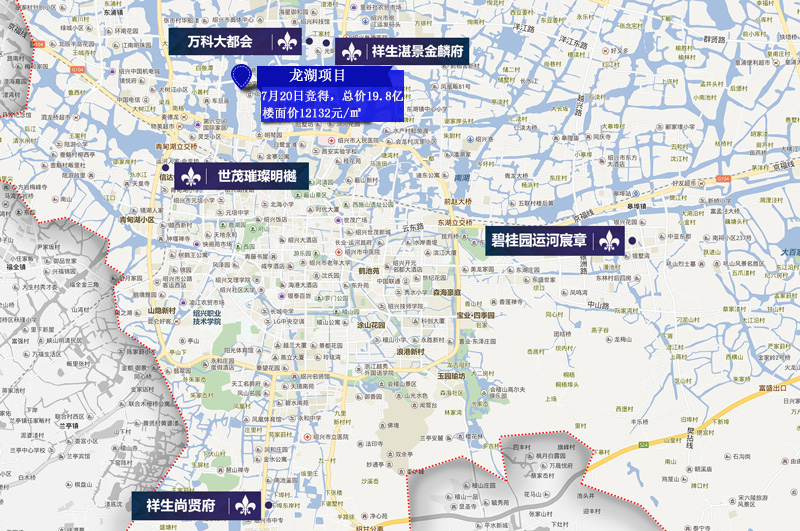 【绍兴越城跑盘记】大湾区时代的千年古城,有什么好房子可买?图片